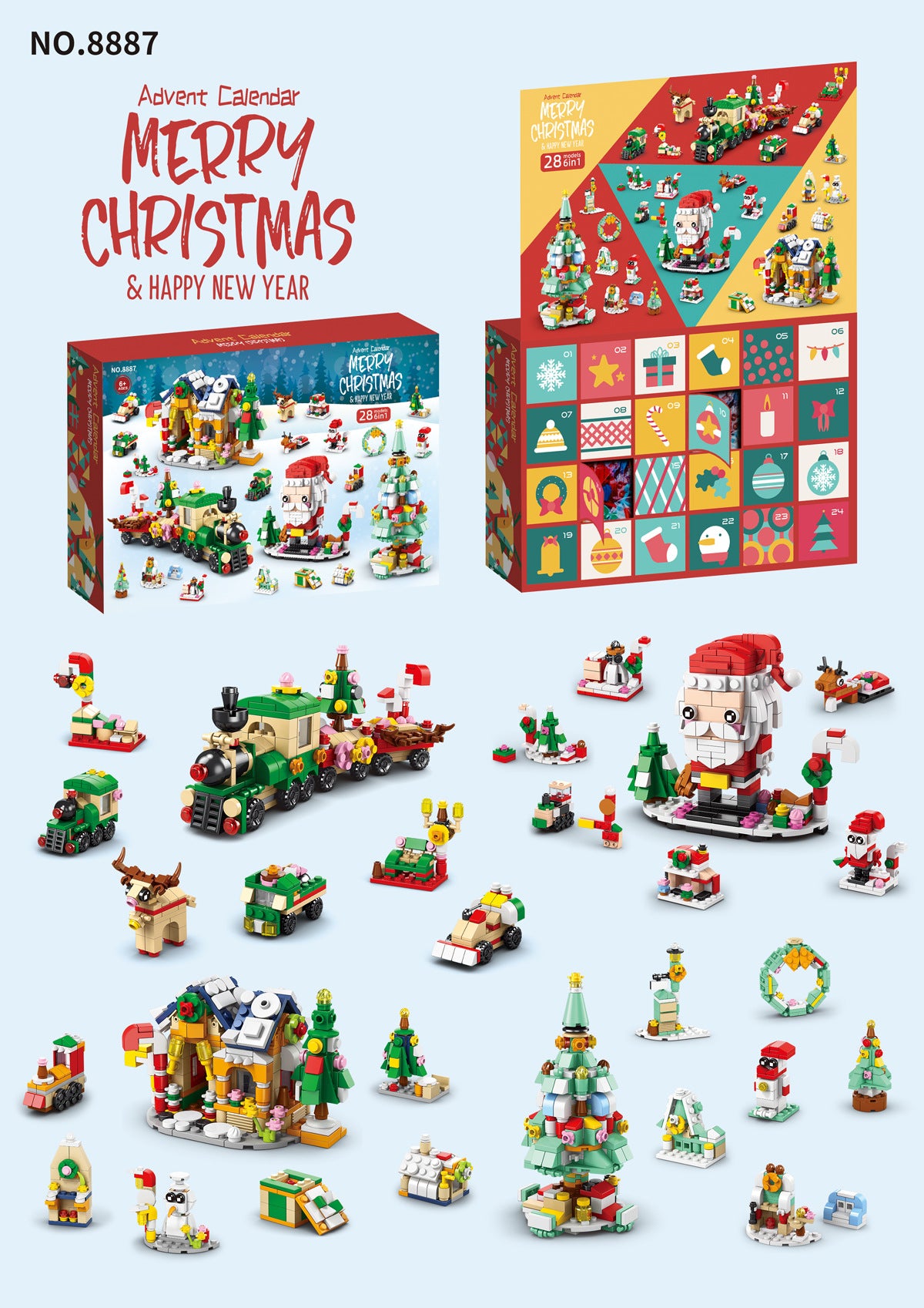 Advent kalender groot
