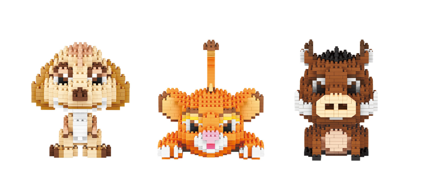 Simba, Timon en Pumbaa