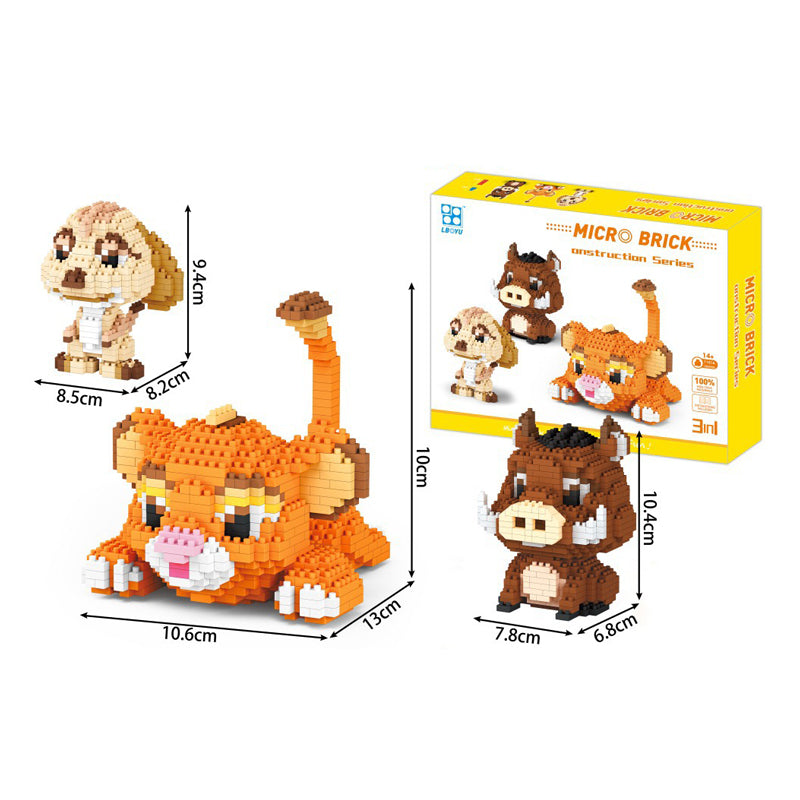 Simba, Timon en Pumbaa